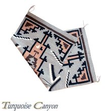 Load image into Gallery viewer, Marlinda Etsitty Native American Navajo Two Grey Hills Woven Tapestry SKU227299