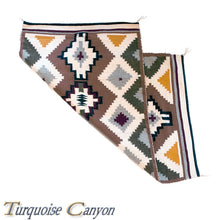 Load image into Gallery viewer, Native American Navajo Crystal Pattern Hand Woven Tapestry SKU227311