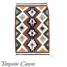 Load image into Gallery viewer, Native American Navajo Crystal Pattern Hand Woven Tapestry SKU227311