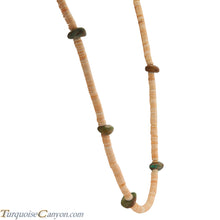 Load image into Gallery viewer, Santo Domingo Kewa Heishi Shell and Royston Turquoise Necklace SKU227187