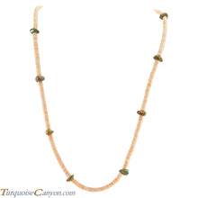 Load image into Gallery viewer, Santo Domingo Kewa Heishi Shell and Royston Turquoise Necklace SKU227187
