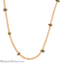 Load image into Gallery viewer, Santo Domingo Kewa Heishi Shell and Royston Turquoise Necklace SKU227187