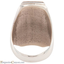 Load image into Gallery viewer, Zuni Native American Pueblo Design Inlay Ring Size 9 1/4 by Booqua SKU227257