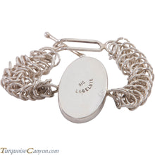 Load image into Gallery viewer, Zuni Native American Kingman Turquoise Bracelet by Ric Laselute SKU227383