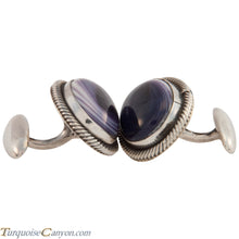 Load image into Gallery viewer, Navajo Native American Wampum Shell Cuff Links by Richard Jim SKU227505