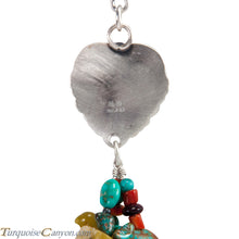 Load image into Gallery viewer, Navajo Native American Purple Shell and Charms Necklace Pendant SKU227723