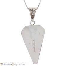 Load image into Gallery viewer, Navajo Native American Turquoise Pendant Necklace by Robert Kelly SKU228339