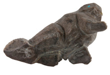 Load image into Gallery viewer, Zuni Native American Picasso Marble Beaver Fetish by Kent Banteah SKU228560