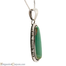 Load image into Gallery viewer, Navajo Native American Crow Springs Turquoise Pendant Necklace SKU228907