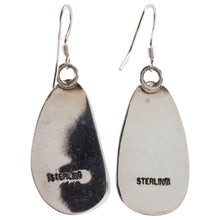 Load image into Gallery viewer, Navajo Native American Pilot Mountain Turquoise Earrings by Lee SKU228994