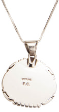 Load image into Gallery viewer, Navajo Native American Mine Sunnyside Turquoise Pendant Necklace SKU229396