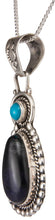 Load image into Gallery viewer, Navajo Native American Sugilite and Turquoise Pendant Necklace SKU230008