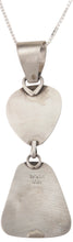 Load image into Gallery viewer, Navajo Native American Carico Lake and Wampum Shell Pendant Necklace SKU230010