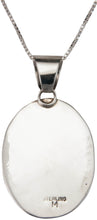 Load image into Gallery viewer, Navajo Native American Chrysocolla Pendant Necklace by Francisco SKU230020