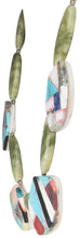 Load image into Gallery viewer, Santo Domingo Kewa Pueblo Turquoise and Shell Necklace by Crespin SKU230056
