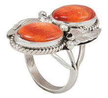 Load image into Gallery viewer, Navajo Native American Orange Shell Ring Size 6 3/4 by Largo SKU230895