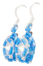 Load image into Gallery viewer, Navajo Native American Crystal and Seed Bead Earrings by Charlotte Begay SKU231179