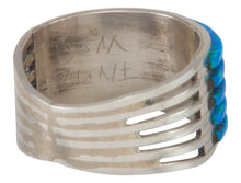 Load image into Gallery viewer, Zuni Native American Lab Created Opal Ring Size 9 1/2 SKU231225