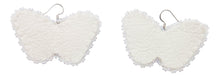 Load image into Gallery viewer, Navajo Native American Butterfly Seed Bead Earrings by JT Willie SKU231350