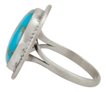 Load image into Gallery viewer, Navajo Native American Turquoise Mountain Ring Size 8 1/4 by Willeto SKU231581