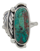 Load image into Gallery viewer, Navajo Native American Deep River Chrysocolla Ring Size 8 3/4 by Willeto SKU231625