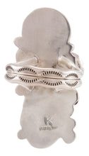 Load image into Gallery viewer, Navajo Native American Kingman Turquoise Ring Size 10 by Kenneth Jones SKU231869