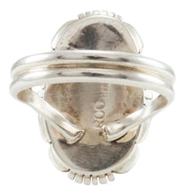 Load image into Gallery viewer, Navajo Native American Kingman Turquoise Ring Size 8 3/4 by Robert Concho SKU231935