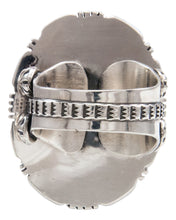 Load image into Gallery viewer, Navajo Native American Gaspeite Ring Size 10 1/2 by Roy Tom SKU232098