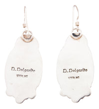 Load image into Gallery viewer, Navajo Native American Spiny Oyster Shell Earrings by Delbert Delgarito SKU232329
