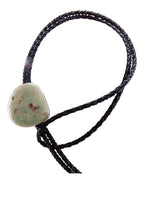 Load image into Gallery viewer, Navajo Native American Evans Mine Turquoise Bolo Tie by Livingston SKU232732