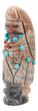 Load image into Gallery viewer, Zuni Native American Picasso Marble Corn Maiden Fetish by Lawaka SKU232882