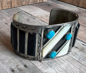 Zuni Native American Turquoise Dead Pawn Bracelet SKU233088