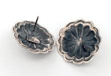 Load image into Gallery viewer, Navajo Native American Turquoise Conch Earrings SKU233098