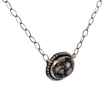 Load image into Gallery viewer, Navajo Native American Wild Horse Magnesite Necklace SKU233107
