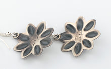 Load image into Gallery viewer, Navajo Native American Kingman Turquoise Earrings by Robert Johnson SKU233108