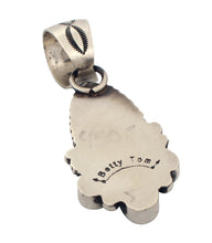 Load image into Gallery viewer, Navajo Native American Armenian Turquoise Pendant Necklace by Betty Tom SKU233110