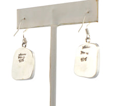 Load image into Gallery viewer, Navajo Native American Armenian Turquoise Earrings by Caroline Apachito SKU233111