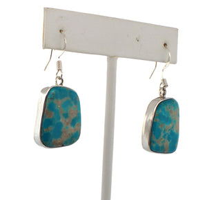 Navajo Native American Armenian Turquoise Earrings by Caroline Apachito SKU233111