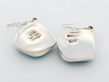 Load image into Gallery viewer, Navajo Native American Armenian Turquoise Earrings by Caroline Apachito SKU233112