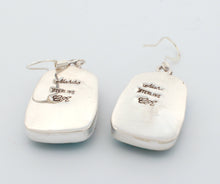 Load image into Gallery viewer, Navajo Native American Armenian Turquoise Earrings by Caroline Apachito SKU233113