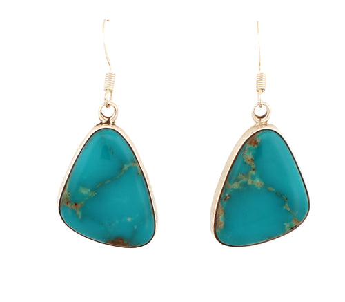 Navajo Native American Armenian Turquoise Earrings by Caroline Apachito SKU233114