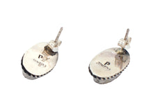 Load image into Gallery viewer, Navajo Native American Pink Conch Shell Earrings by Perry SKU233115