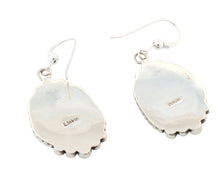 Load image into Gallery viewer, Navajo Native American Tyrone Turquoise Earrings by Ella Linkin SKU233119