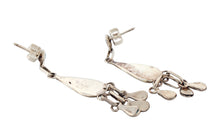 Load image into Gallery viewer, Zuni Native American Kingman Turquoise Inlay Earrings by Lowsayate SKU233135