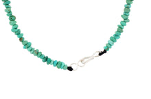 Load image into Gallery viewer, Campitos Mine Turquoise Nugget Necklace 18 1/4 Inches Non Native SKU233147