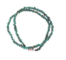Load image into Gallery viewer, Campitos Mine Turquoise Nugget Necklace 18 3/8 Inches Non Native SKU233148