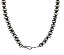 Load image into Gallery viewer, Navajo Native American Handmade Navajo Pearl Necklace by Victoria Hailey SKU233153
