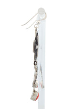 Load image into Gallery viewer, Navajo Native American Cross and Spiny Oyster Earrings by Dakota Willie SKU233157