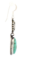 Load image into Gallery viewer, Navajo Native American Tyrone Mine Turquoise Earrings SKU233159