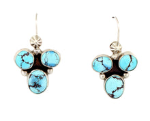 Load image into Gallery viewer, Navajo Native American Golden Hills Turquoise Earrings by Wylie SKU233160